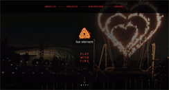 Desktop Screenshot of live-element.com